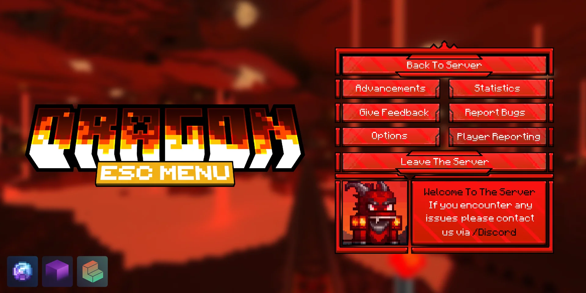 Dragon ESC Menu