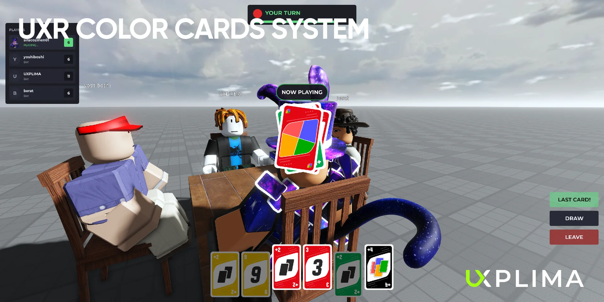 UXR Color Cards System