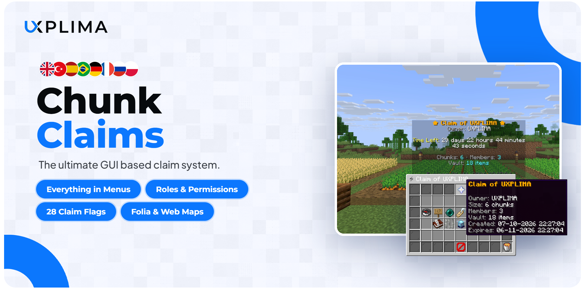 uxmClaims - All-in-one Claim Plugin